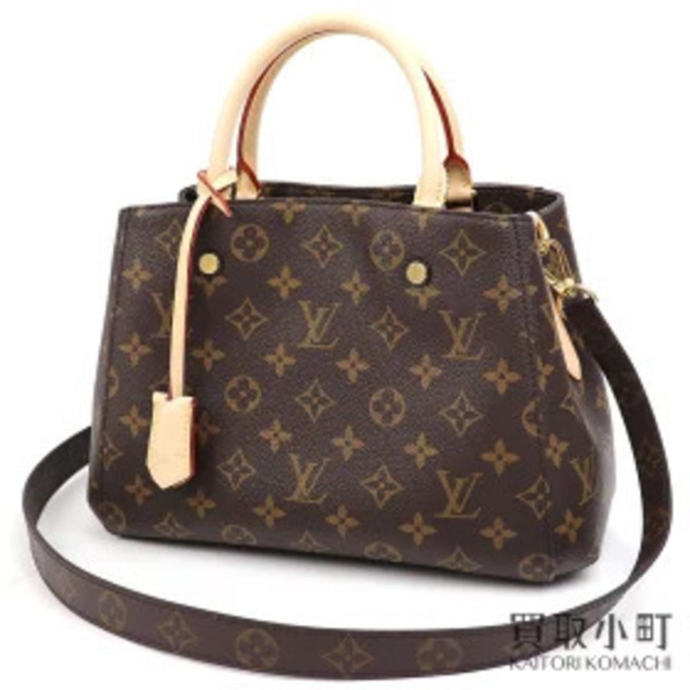 Louis Vuitton Montaigne Monogram Shoulder Handbag LV